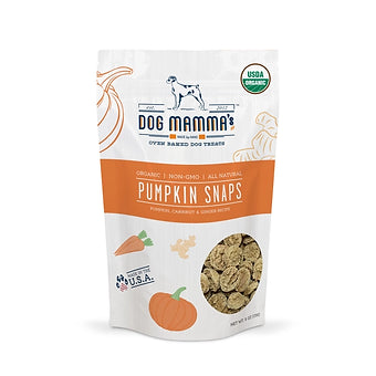 Dog Mamma's USDA Organic Pumpkin Snaps